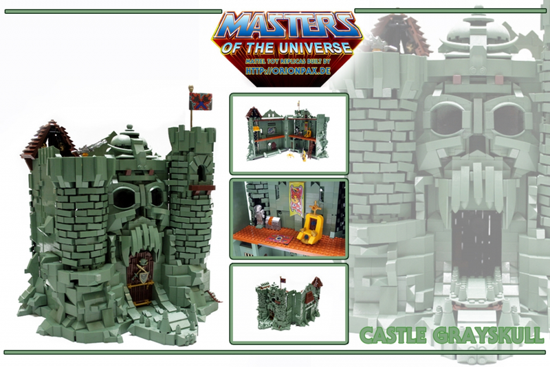 Illustration for article titled LEGO He-Man Is A Christmas Dream Waiting To Come True